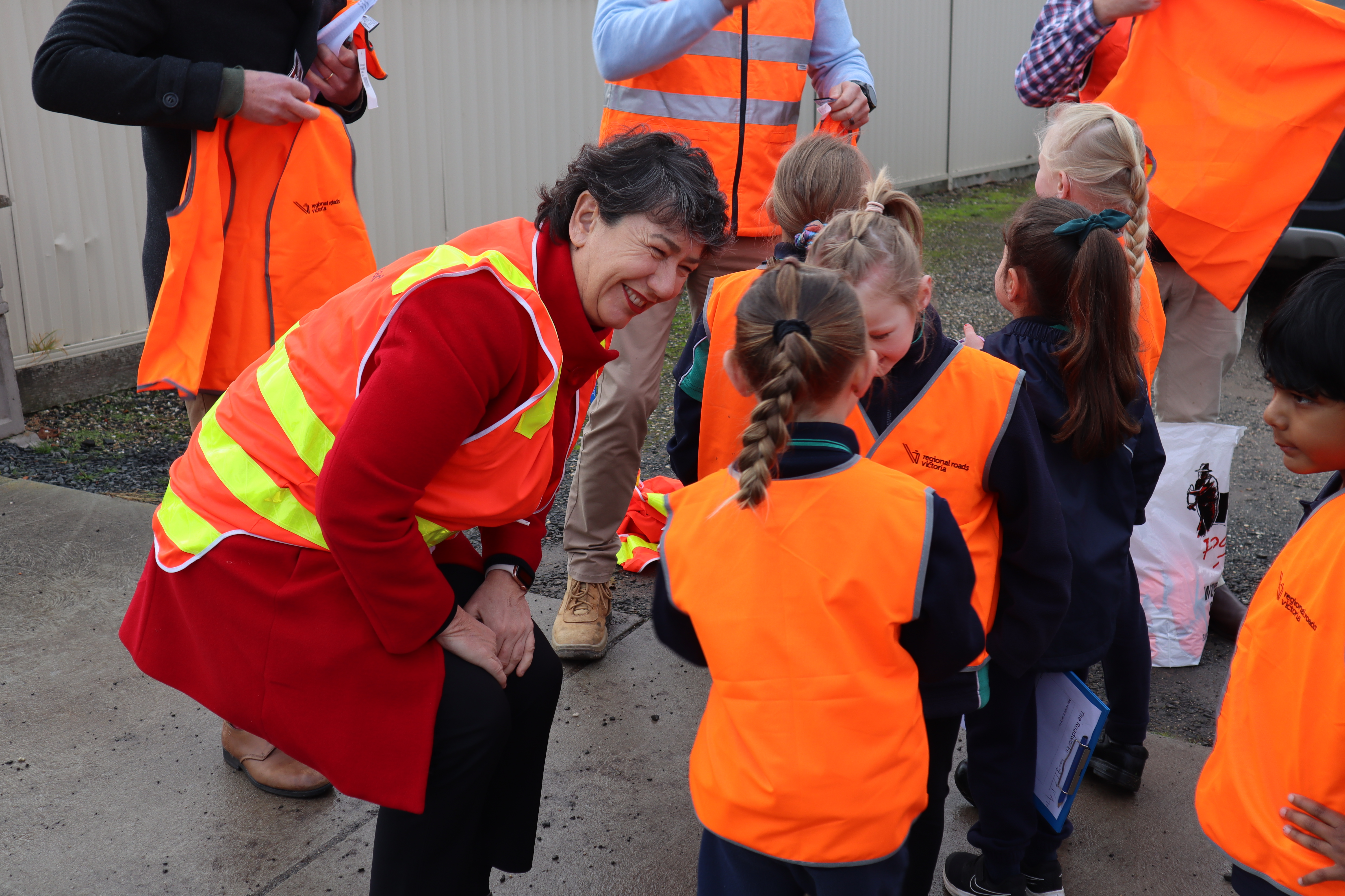 Intersection upgrade making the walk to school safer Main Image